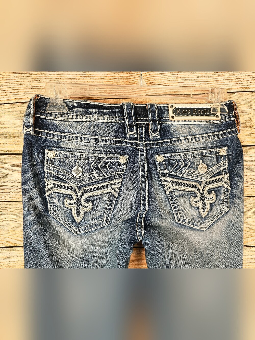Rock Revival Beonica NWT Women's Embellished Skinny Jeans Size 29